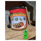 Holiday storage reels in bad with lights