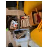 Sanding belts brushes and saw blades