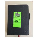 Apple iPad mini with carrying case, charger, and M Edge keyboard