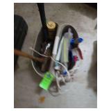 Bucket with tools and zip ties