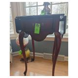 Bombay drop leaf side table cherry