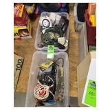 Extension cord surge protector timers