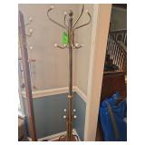 Metal coat rack
