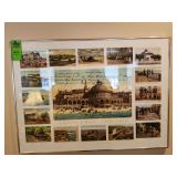 Santa Cruz postcard picture limited edition roughly 33 in by 24 in