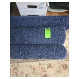 Set of 3 throw rugs