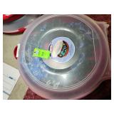 Christmas wreath with case