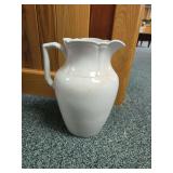 "Corner counting" doll and porcelain made in Liverpool vase, hobby horse