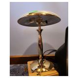 Brass table lamp