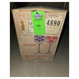 Box of miscellaneous tea cups