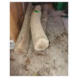 3 cut logs