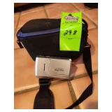 Digital video camera with carrying bag