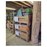 Pallet stand and contents