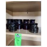 Anchor Hocking Georgian Royal Ruby Red Tumbler set