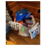 Throw pillows blankets afghans