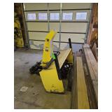 John deere tractor snow blower attachment