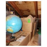 Globe, lamp parts, sconces