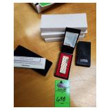 Centennial pens and K-Star butane lighters