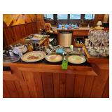 Glasses collector plates and miscellaneous