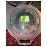 Christmas wreath with case