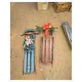 Christmas sleds