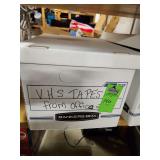 VHS tapes