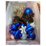 Christmas decor tote