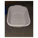 Coleman fliplid 18 can cooler, trash can, serving tray, and plastic wash basin