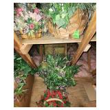 Fake flower arrangements