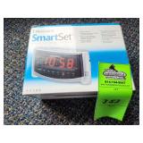 Smart set dual alarm clock brand new
