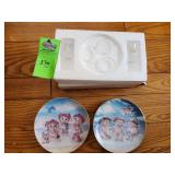 Angel plates and collector set