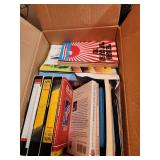 Books, cassettes, stamps