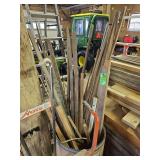 Assorted pieces of wood