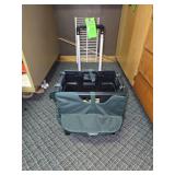 Rolling tool cart with contents