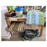 Chair covers potting miscellaneous yard items bench not included