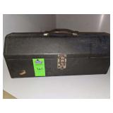 Vintage toolbox with contents