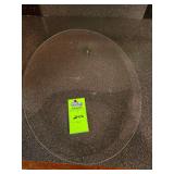 Glass serving dish about 19 in x 14 in
