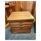 Game Storage Cabinet: games included, missing some pieces