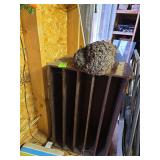 Shelve and wood knot