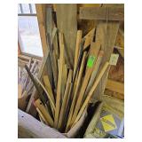 Assorted pieces of wood