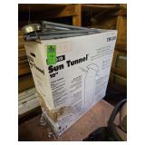 Sun tunnel and wind chime