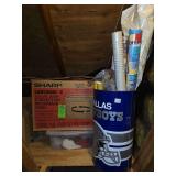 Miscellaneous christmas decor and wrapping paper