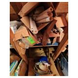 Wallpaper, hats, coin wrappers