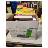 Miscellaneous office books and floppy disks, Obama commemorative plate