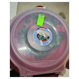 Christmas wreath with case