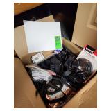 Chargers, batteries, coaxial cables