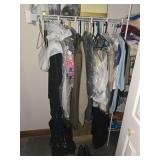 Contents of closet. Clothing size XL mens amd XXL womens