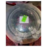 Christmas wreath with case