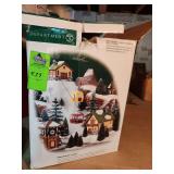 Christmas village Trolley