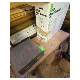 Table and metal cabinet