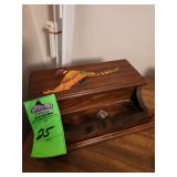 vintage wooden keepsake